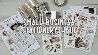 Small Business Stationery Haul | Paper Monogatari, Heba Alsibai Creates, Izobova and more!