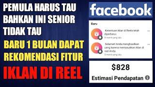 Pemula harus tau lakukan ini agar fitur iklan di reel facebook cepat muncul