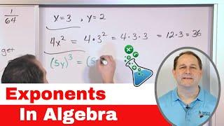 03 - Exponents and Order of Operations in Algebra