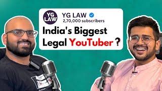 Income Of Legal Youtuber in India I Ft @YGLAW