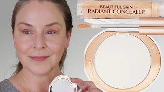 NEW Charlotte Tilbury Beautiful Skin Radiant Concealer & Airbrush Flawless Finish Brightening Powder