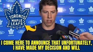 URGENT! SAD NEWS! BIG DECISION ABOUT MARNER'S FUTURE IS REVEALED! LOOK AT THIS! MAPLE LEAFS NEWS