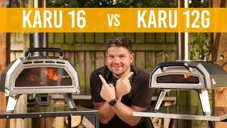 OONI KARU 16 vs KARU 12G - Pizza Oven Comparison