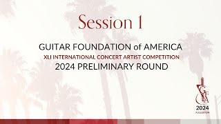2024 GFA ICAC Preliminary Round: Session 1
