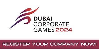 Dubai Corporate Games 2024 Promotion