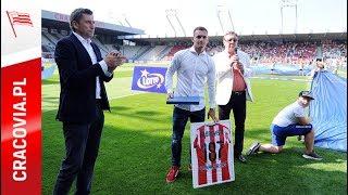 Damian Dąbrowski - pożegnanie z Cracovią (24.08.2019)