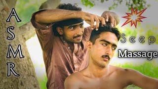 ASMR MASSAGE FOR DEEB SLEEP || ONLY HEAD MASSAGE  ASMRUBAID #asmrsleepmassage