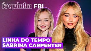 COMO SABRINA CARPENTER CHEGOU AO TOPO APÓS 10 ANOS | Foquinha FBI