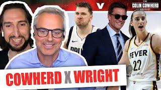 Nick Wright on Tom Brady & NFL on FOX, Luka Doncic, Caitlin Clark, LeBron & Lakers | Colin Cowherd