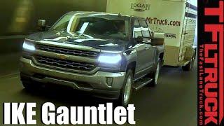 2016 Chevy Silverado 5.3L V8 takes on the Extreme Ike Gauntlet Towing Review