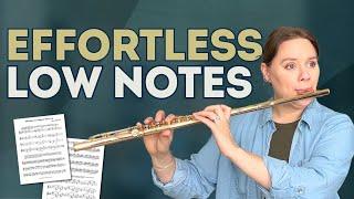 Transform Your Low Register on Flute | 7 Tips and Exercises