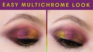 Multichrome Monday | Easy multichrome eyeshadow look | Part 2 | Clionadh Kiln