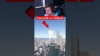 Concorde vs. Helipad