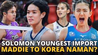 Alyssa Solomon i-BOYCOTT ang PVL, mag-IMPORT AGAD! Maddie Mdayag from Japan to Korea Naman!