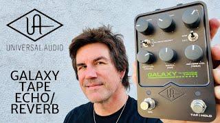 UA GALAXY 74 TAPE ECHO and REVERB PEDAL! New for 2023