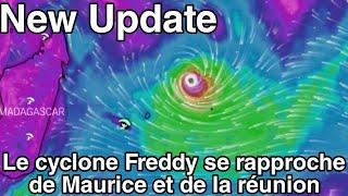 ⭕Le cyclone Freddy se rapproche de Maurice et de la réunion⭕