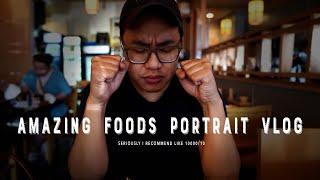 AMAZING FOOD PORTRAIT VLOG || IZAKAYA OSEN AND YI FENG || really go it's that good