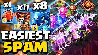 Is EDRAGS the BEST AIR SPAM Strategy in TH16?! Easiest Strategies to Use in Clash of Clans