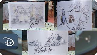 Pixar Wizards Signatures at Disney’s Art of Animation Resort | Walt Disney World