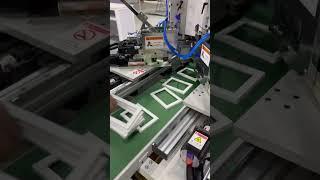 TAISHENG equipment #pictureframing Automated Photo Frame Assembly ,frame assemble machine CANVAS BAR