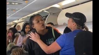 Karen arrested after plane freak-out