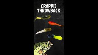 Classic Crappie Bait Throwbacks! #shorts #crappienow