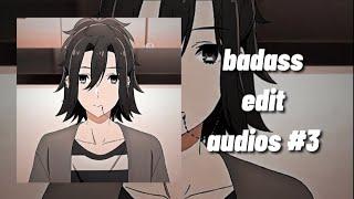 badass edit audios #3