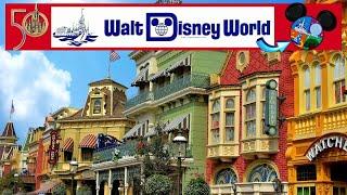 50 Years of WDW:  MAIN STREET USA   Current Music Loop    STEREO Audio Tribute