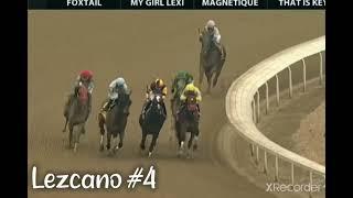 Unusual ride by jockey Jose Lezcano at Aqueduct racetrack