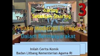 Saring Sebelum Sharing ( Cerita 3 Komik Moderasi Beragama di Kampung Moderasi )