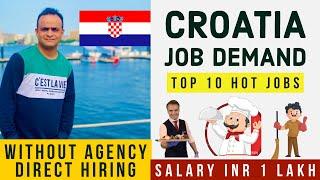 Croatia Jobs In Demand | Top 10 Hot Jobs In Croatia | Croatia Jobs No Agency | Croatia Work Permit