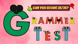 35 English Grammar Quiz | phrasal verbs | grammar mastery