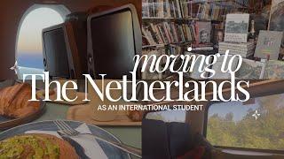 moving to the netherlands as an international student  // uni abroad vlog
