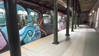 Athens Metro - HSAP: 8th generation train departure at Monastiraki Station