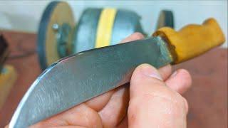 Fastest Way To Sharpen a Knife to a Razor Edge | DIY Sharpening Jig