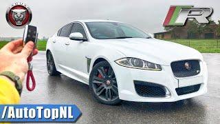 JAGUAR XFR 5.0 SUPERCHARGED | REVIEW POV on ROAD & AUTOBAHN by AutoTopNL