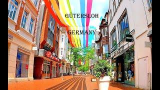  Gütersloh, Germany Walking Tour July 2021 (1080p 60fps)