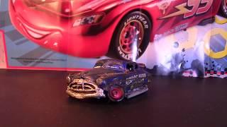 Cars Mattel Custom - Race Damaged Fabulous Hudson Hornet Diecast Custom Review