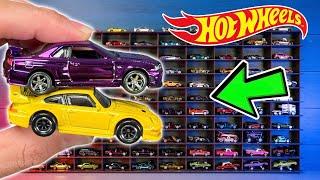 Every Car on my Hot Wheels Display - STH,RLC,ID,Chase,Zamac +