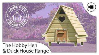 Flyte so Fancy's Long Legged Hobby Hen House & Hobby Duck House