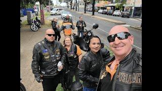 OZ HOG RIDES   HARLEY DAVIDSON GROUP MELBOURNE AUSTRALIA  FERRY TO SORRENTO #part3