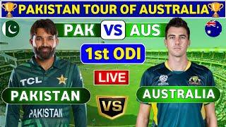 Pakistan vs Australia, 1st ODI | PAK vs AUS 1st ODI Match Live Score & Commentary Ptv Sports Live