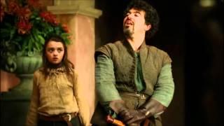 Game of Thrones: Syrio Forel fighting lannister guards