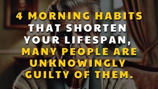 4 morning habits that may shorten your lifespan