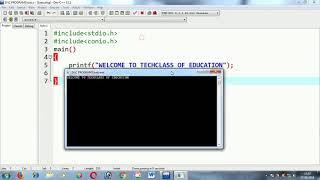 Basic Program in C Language