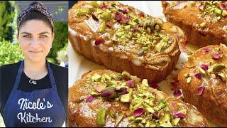 Saffron-Halva Pound Cake By Chef Nicole Dayani of Nicole's Kitchen