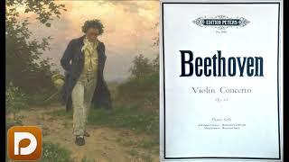 Beethoven - Violin Concerto Op 61 - Abridged for Piano Solo - Dorico - Edition Peters