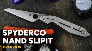 Spyderco NAND - Non-Locking "Slipit" Folder - Overview