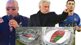 JOHN MAHAMA; I've Spoken To C. Ronaldo & Jose Mourinho To Support Ghana Football When I Become A Pre