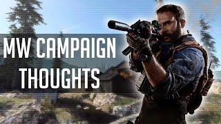 Thoughts on the Campaign - Call of Duty Modern Warfare